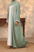 Muntaha | Light Green ABY-267