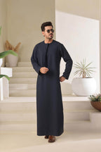 Navy Emarati Jubbah | J-012 - Al-Deebaj