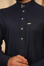 Navy Saudi Jubbah | J021 - Al-Deebaj