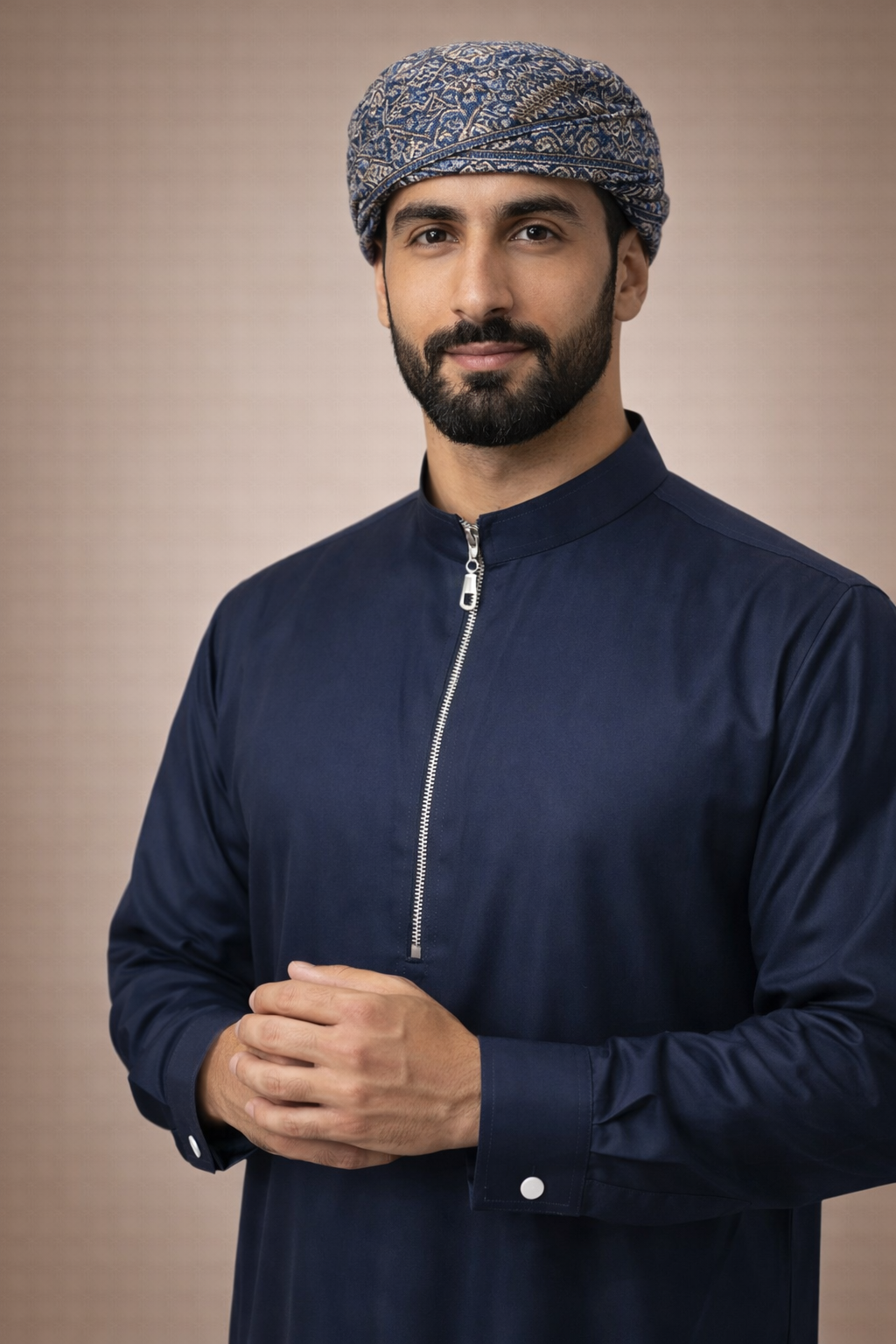 Zinc Zipper Jubbah | J039