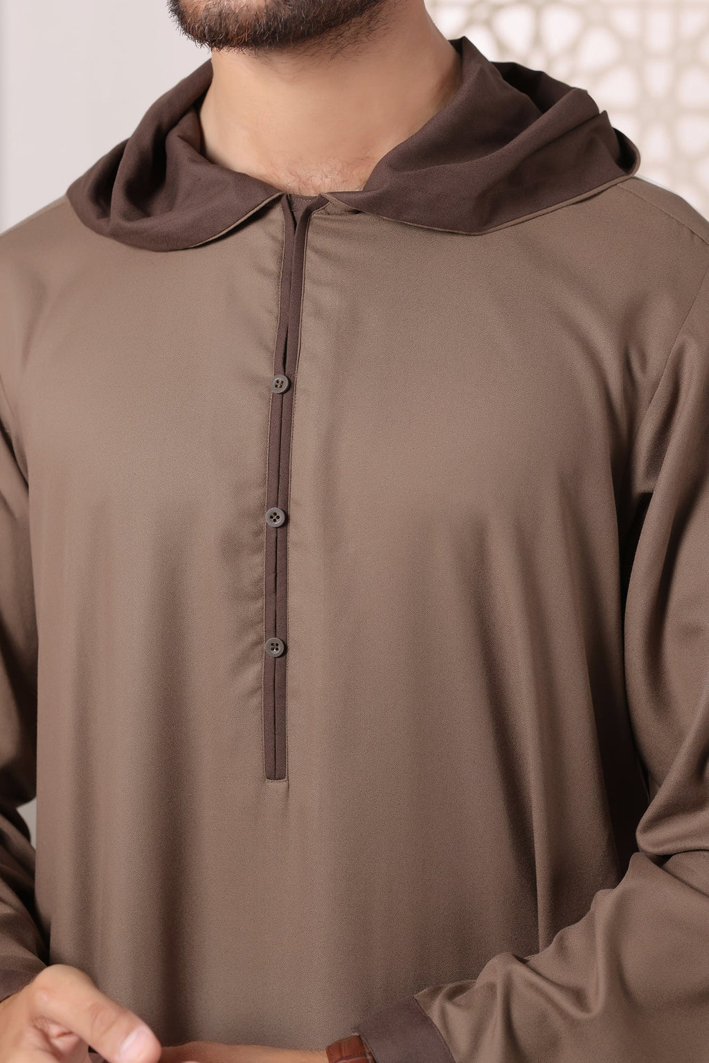 Biscuit Hoodie Jubbah | J050