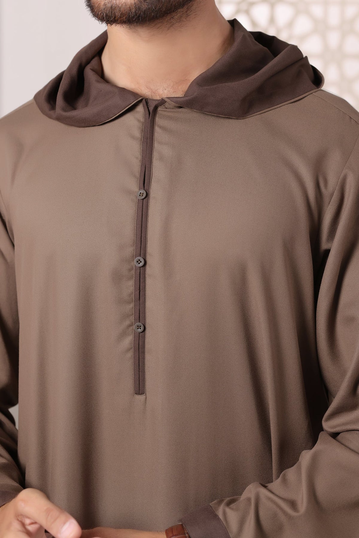 Biscuit Hoodie Jubbah | J050