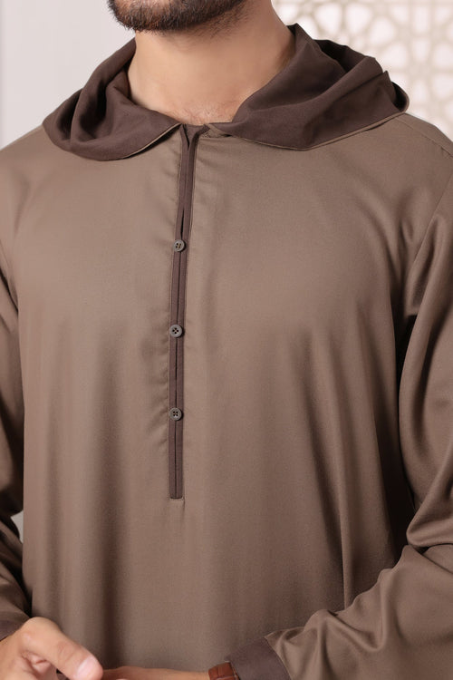 Biscuit Hoodie Jubbah | J050