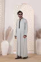 Sky Grey Jubbah | J049