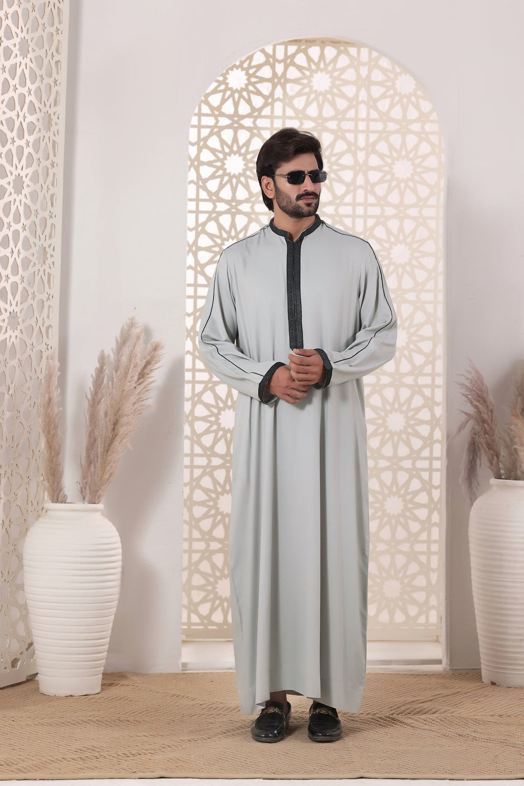 Sky Grey Jubbah | J049