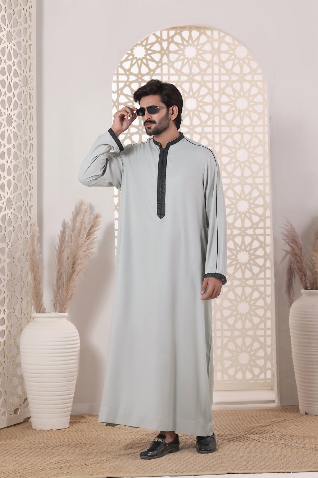 Sky Grey Jubbah | J049