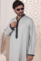 Sky Grey Jubbah | J049