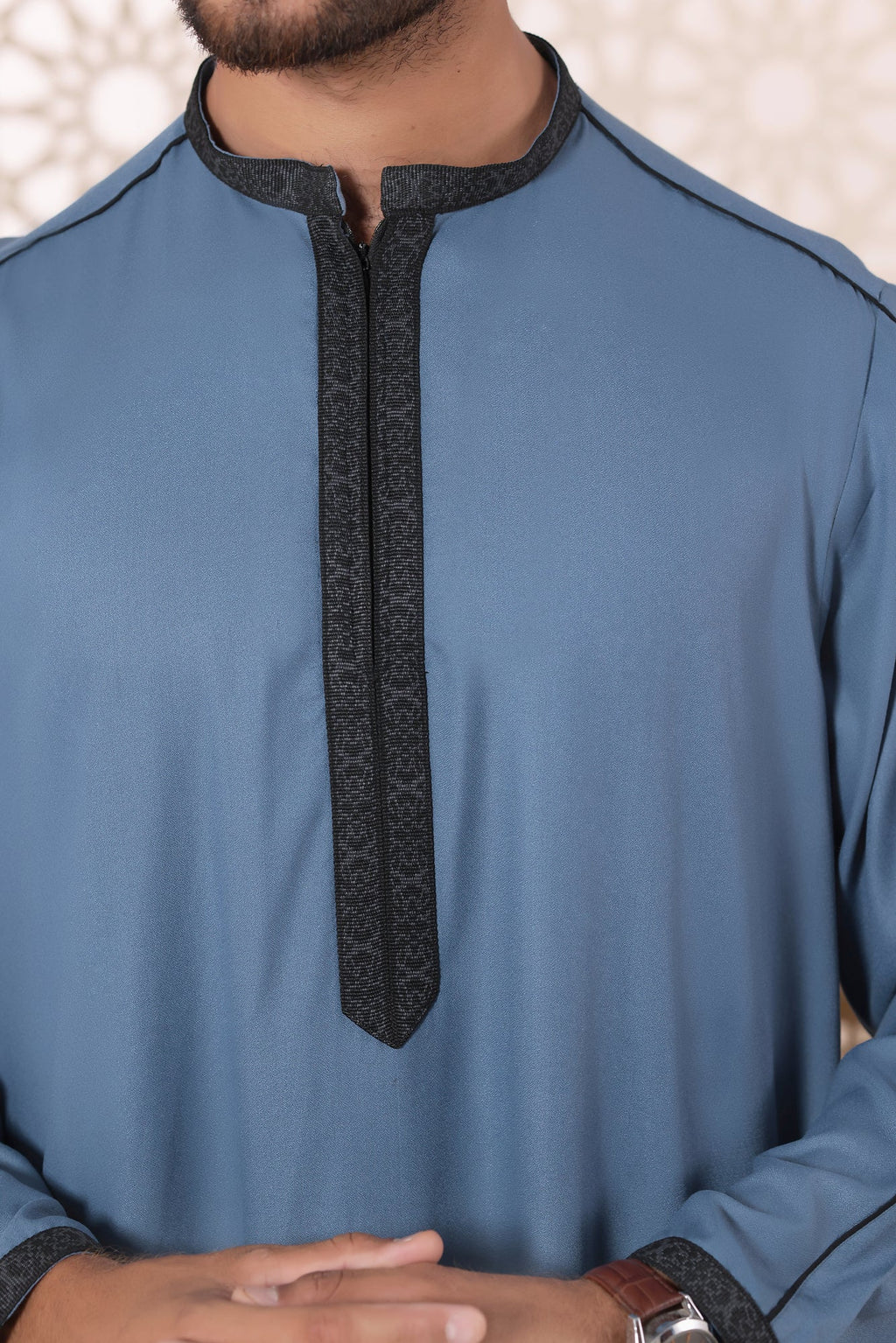 Greyish Blue Jubbah | J048
