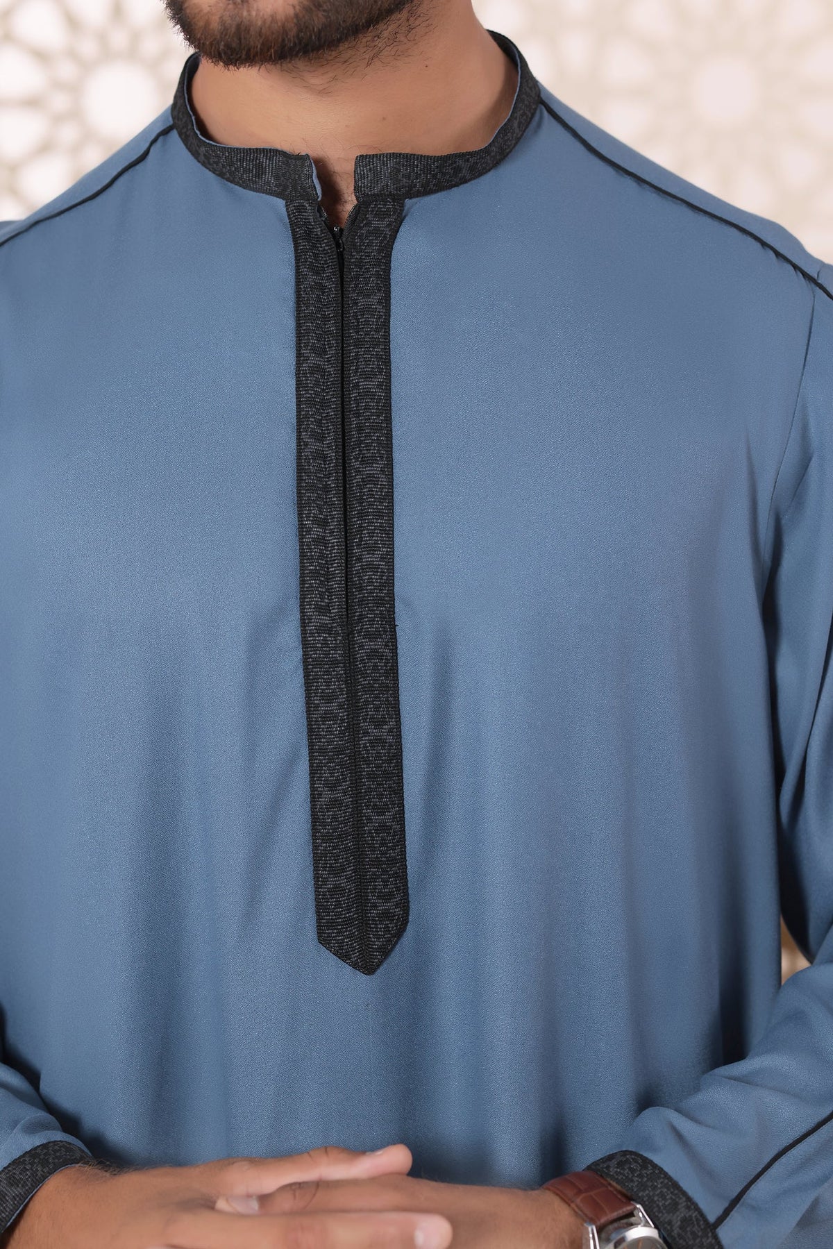 Greyish Blue Jubbah | J048