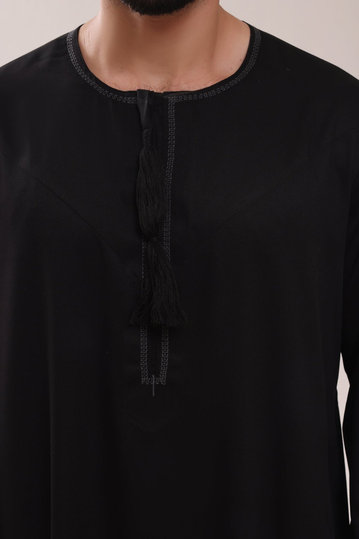 Black Omani Jubbah | J058